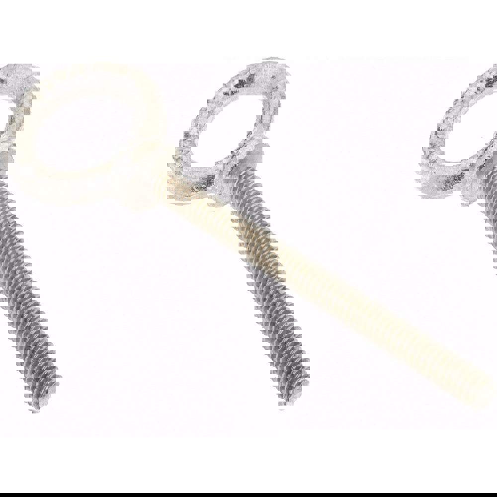 Fixed Lifting Eye Bolt: With Shoulder, 500 lb Capacity, 1/4-20 Thread, Grade 316 Stainless Steel